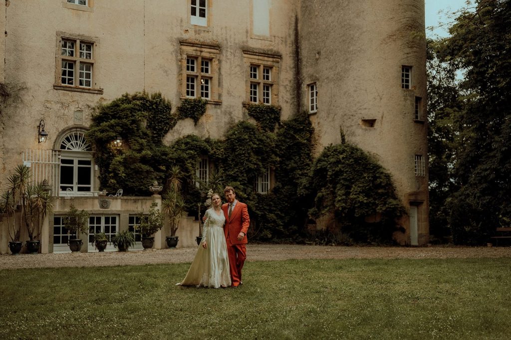 Mariage de Charlotte et Reynolds au château de la Commanderie
