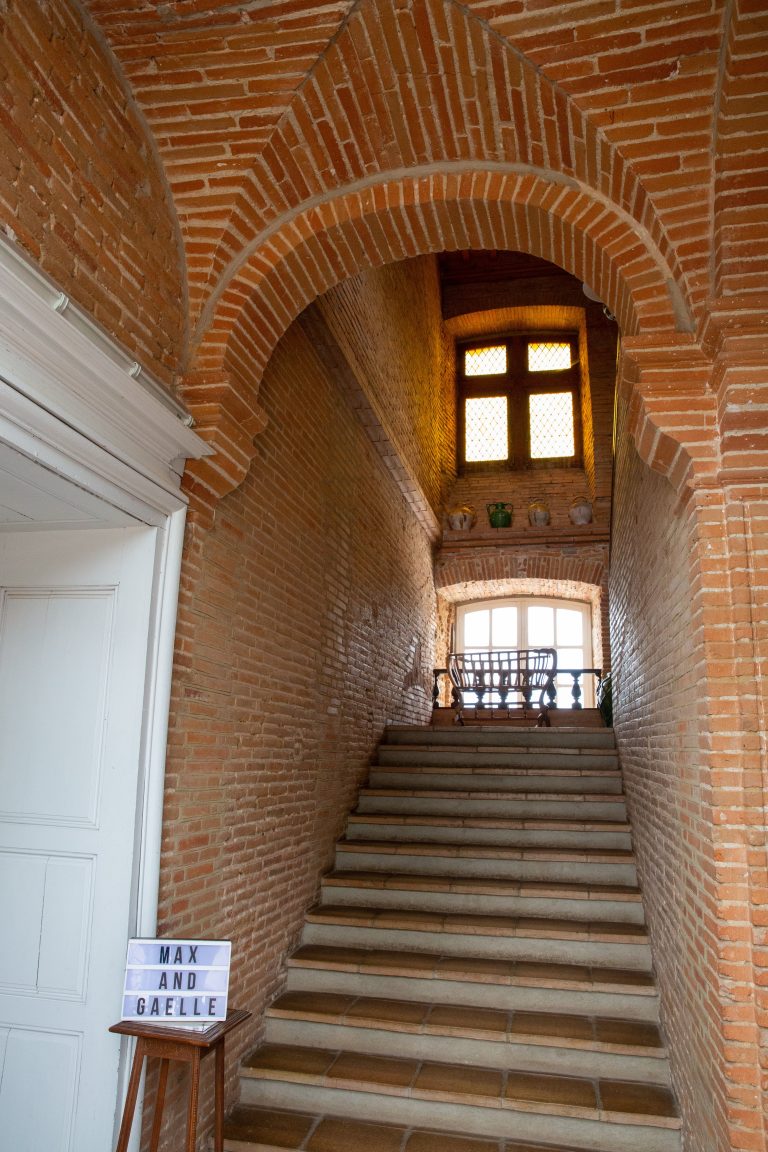 Escalier château des Varennes