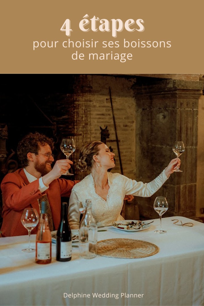 quatre etapes pour choisir la quantite de boissons pour votre mariage